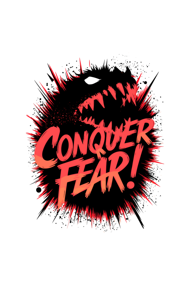 Conquer Fear - Bold T-Shirt