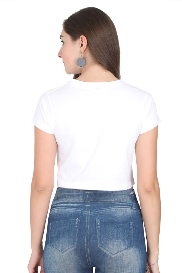 Elegant Aura  Anime Crop Top