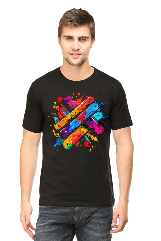 Abstract Paint Splash Art T-Shirt