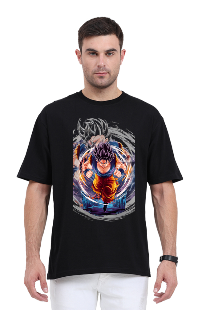 Fierce Warrior Energy Burst Anime T-Shirt