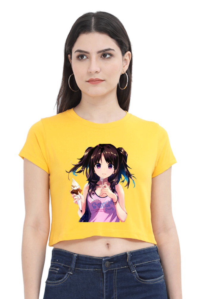 Cool Anime Crop Top