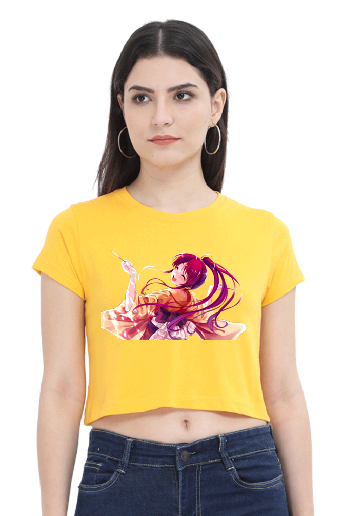 Magical Anime Charm Crop Top