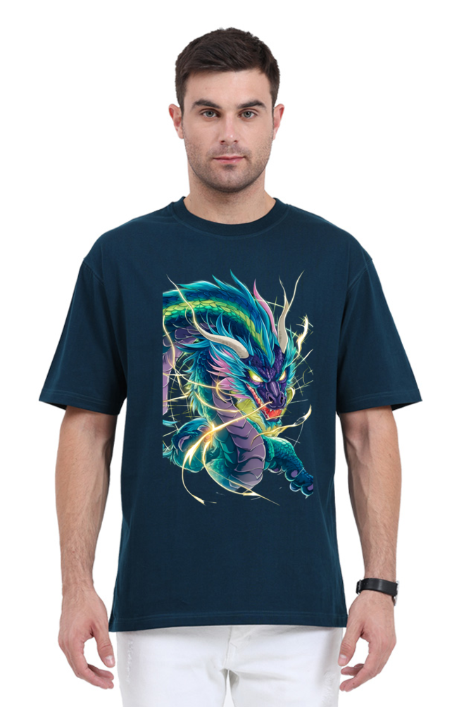 Electric Aura Dragon Anime T-Shirt