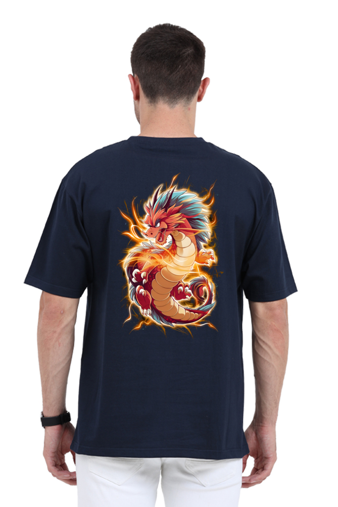 Flaming Thunder Dragon Anime T-Shirt