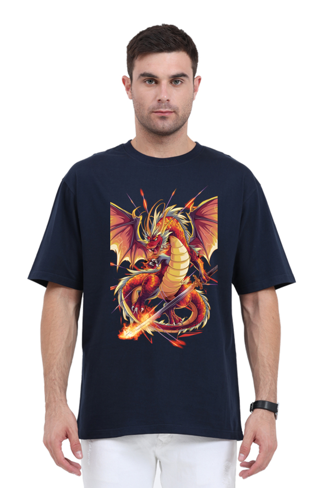 Infernal Dragon Fury Anime T-Shirt