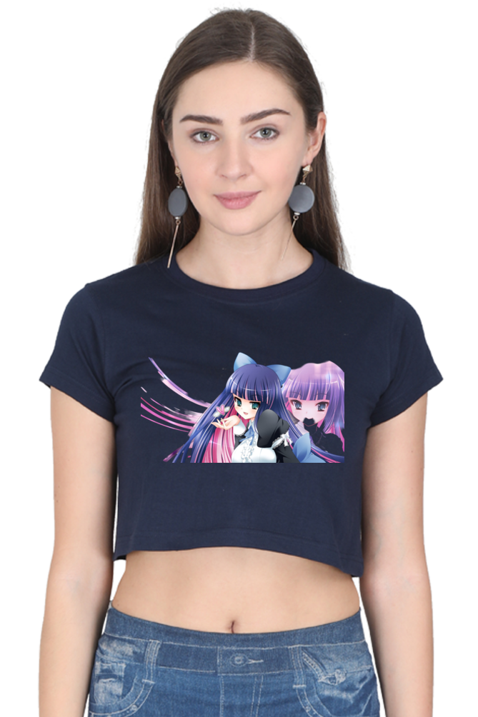 Dual Anime Crop Top