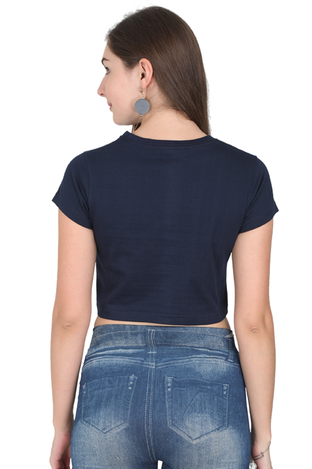 Elegant Aura  Anime Crop Top