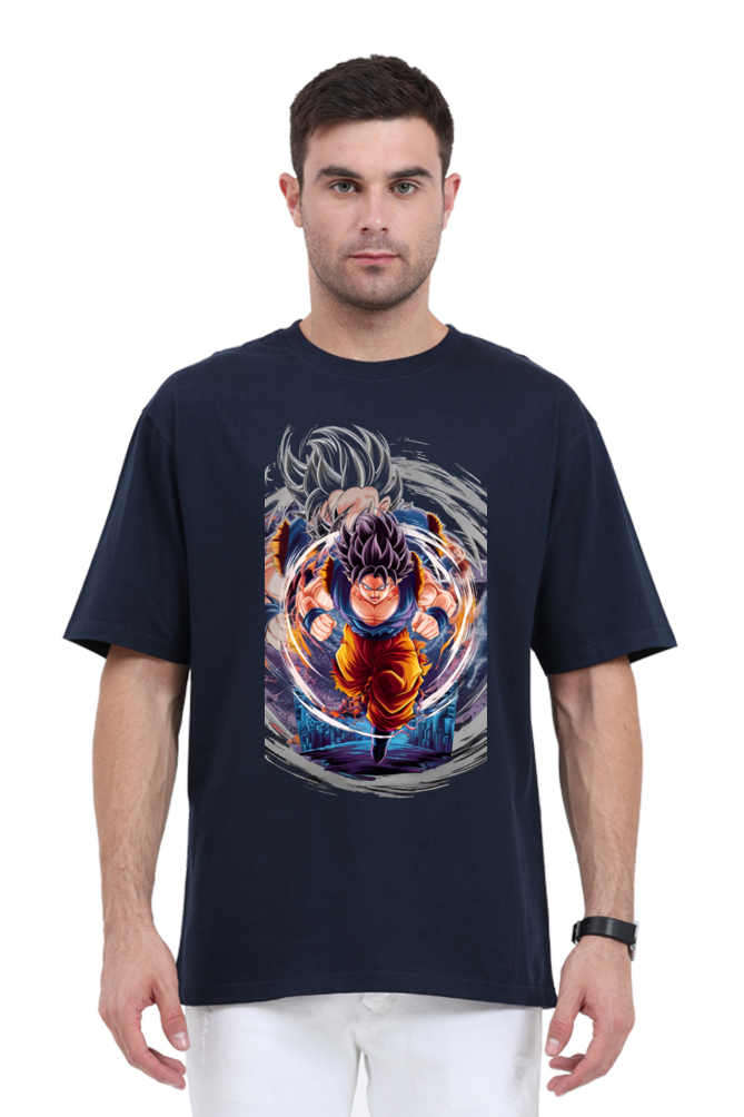 Fierce Warrior Energy Burst Anime T-Shirt