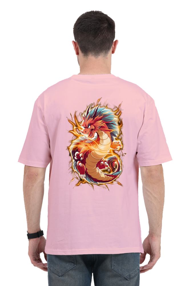 Flaming Thunder Dragon Anime T-Shirt