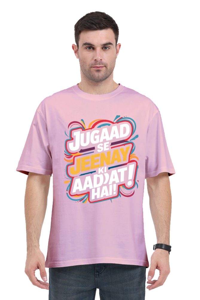 Jugaad Se Jeenay Ki Aadat Hai Graphic T-Shirt