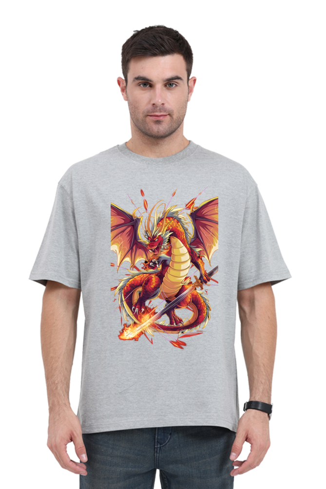 Infernal Dragon Fury Anime T-Shirt