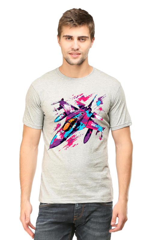 Modern Jet Fighter Graphic T-Shirt