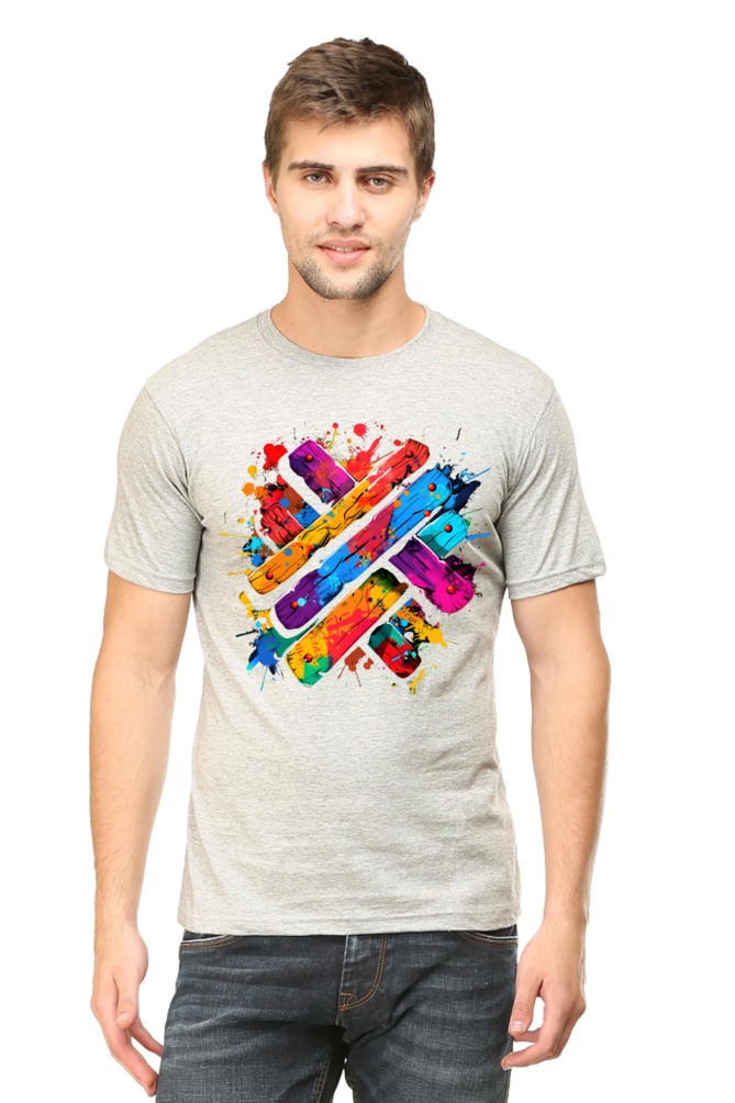 Abstract Paint Splash Art T-Shirt