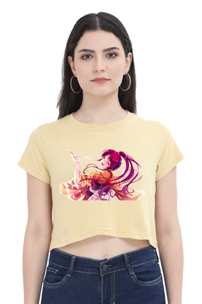 Magical Anime Charm Crop Top