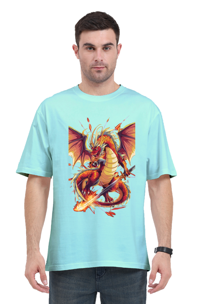 Infernal Dragon Fury Anime T-Shirt