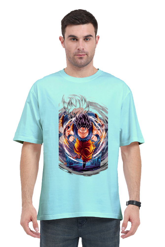 Fierce Warrior Energy Burst Anime T-Shirt