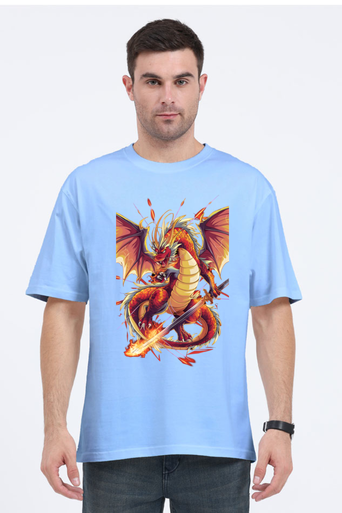 Infernal Dragon Fury Anime T-Shirt