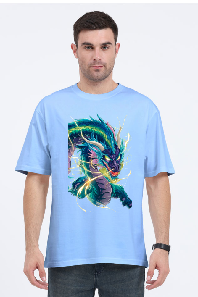 Electric Aura Dragon Anime T-Shirt