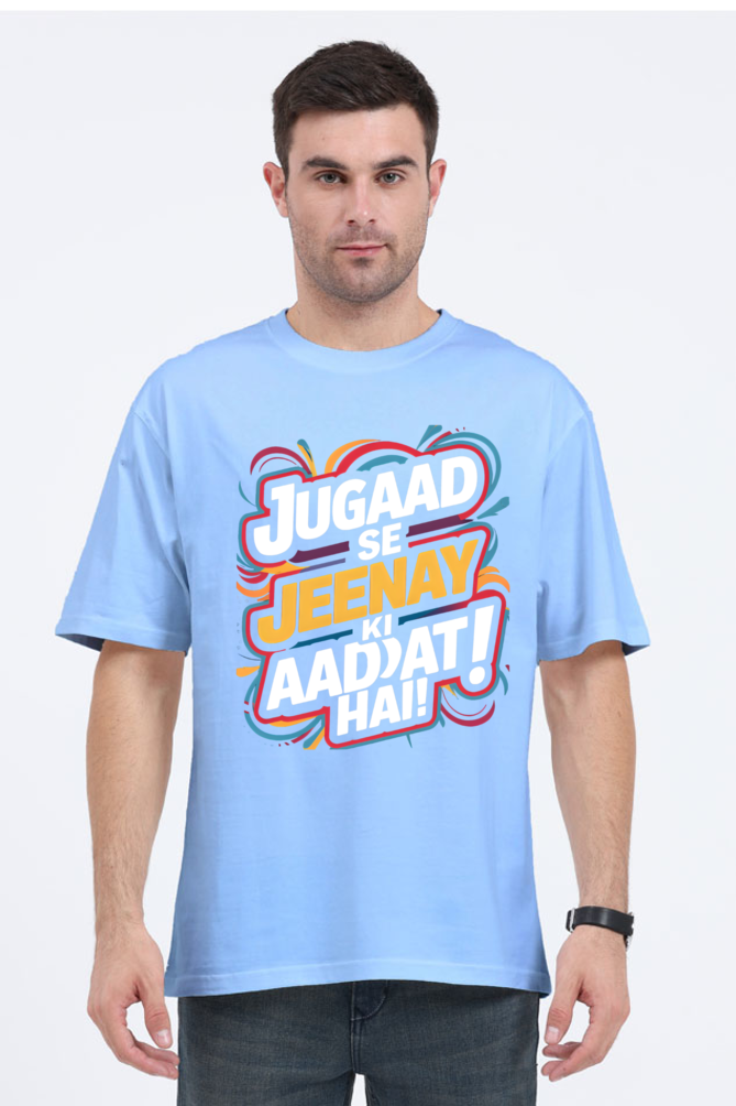 Jugaad Se Jeenay Ki Aadat Hai Graphic T-Shirt