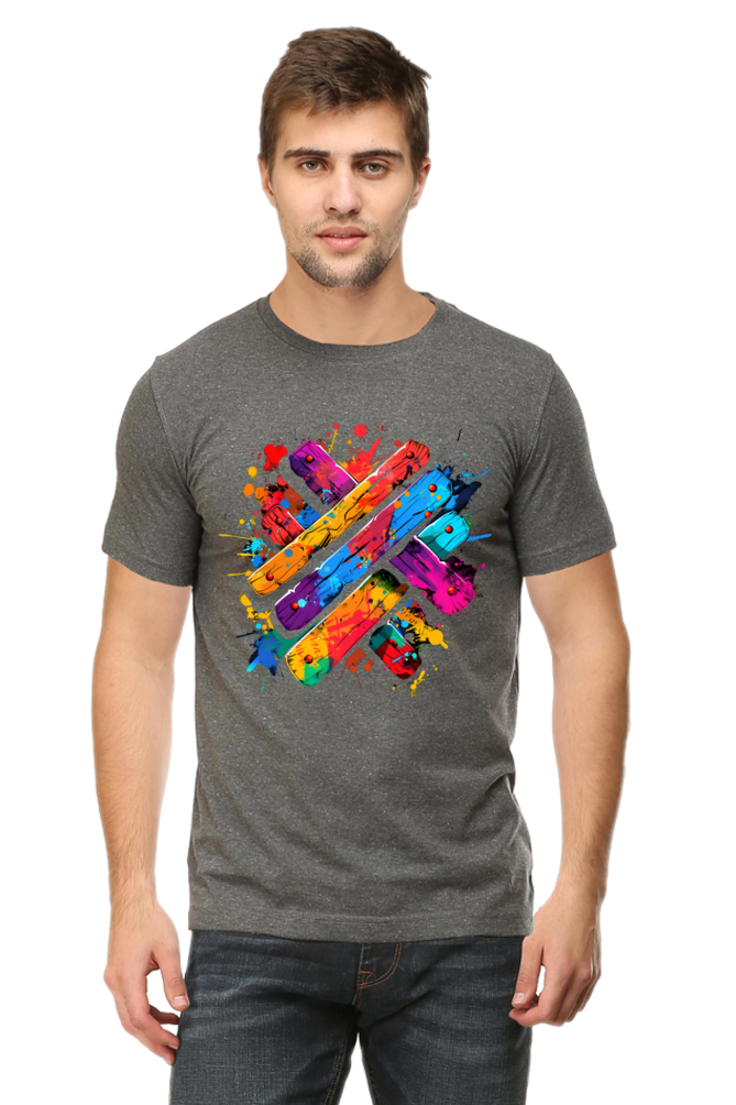 Abstract Paint Splash Art T-Shirt